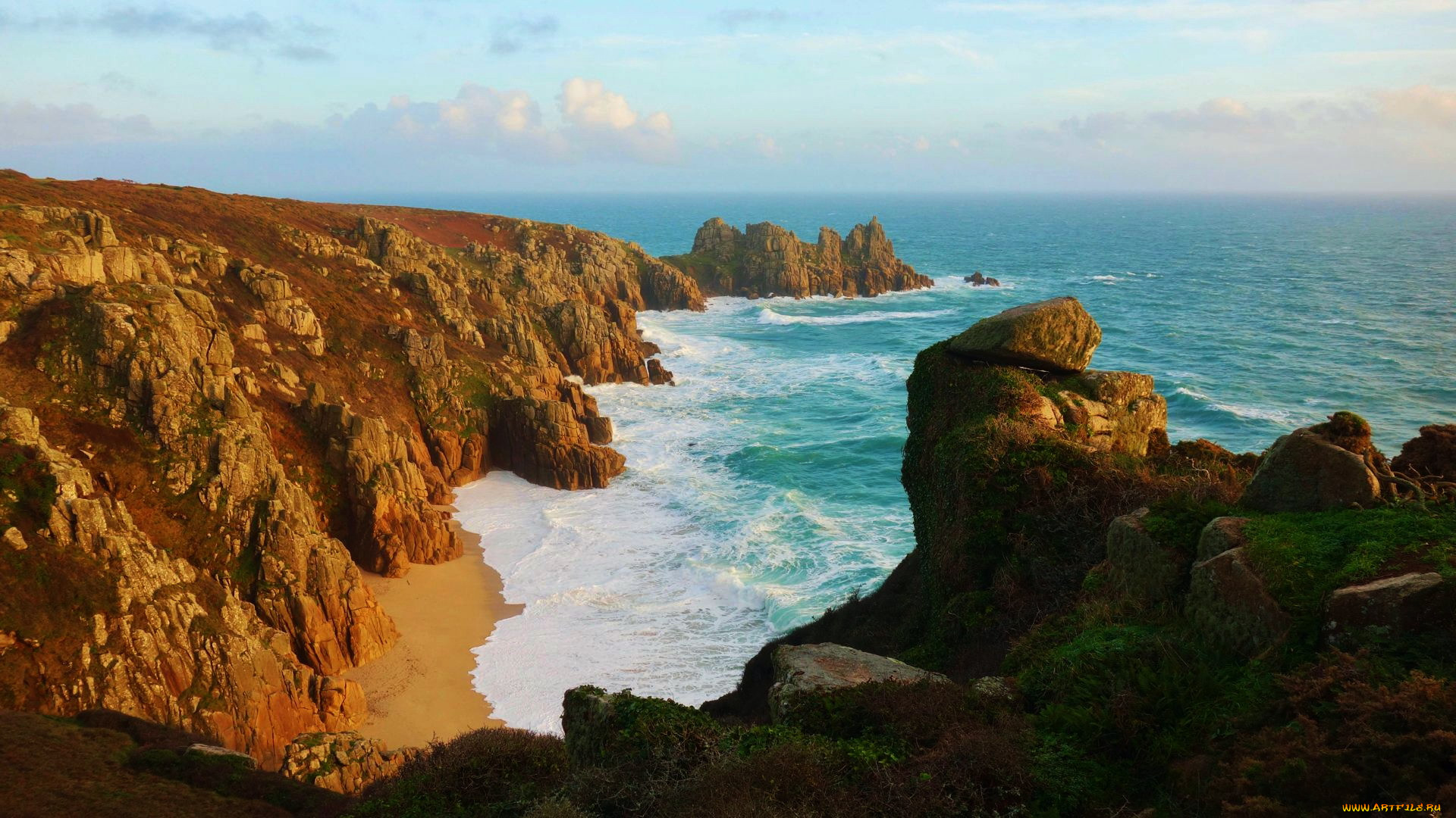 pedn vounder beach, cornwall, uk, , , pedn, vounder, beach